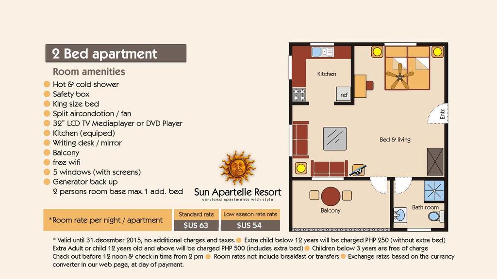 Sun Apartelle Panglao Exterior photo